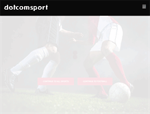 Tablet Screenshot of dotcomsport.nl